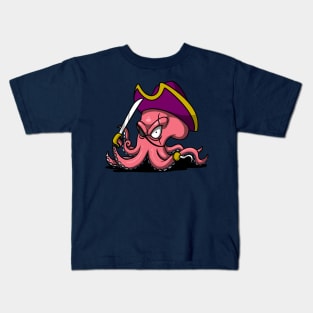 Octopus Pirate Kids T-Shirt